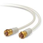 DX антенна 2JW1FFS(B) антенна кабель 1m 2K4K8K(3224MHz) соответствует 2C F type -F type 3 -слойный защита позолоченный штекер белый 