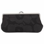 Yahoo! Yahoo!ショッピング(ヤフー ショッピング)マリメッコ がま口ポーチ marimekko 090995 992 ウニッコ柄 ブラック×ダークグレー マルチポーチ 小物入れ レディース ユニセックス