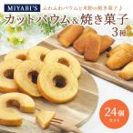 MIYABI'S バウムクーヘン 【カットバウムと焼き菓子24個セット】 バームクーヘン スイーツ 母の日 父の日 5034【送料無料】