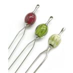 Yahoo! Yahoo!ショッピング(ヤフー ショッピング)「お得な2個セット」「光弦 （こうげん） かんざし」玉かんざし シンプル 一本 和装 とんぼ玉 簪 和装 白 レース