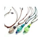 [ первый лето шар настройка тип колье ] стрекоза шар колье стекло подвеска 