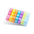 LIKENNY кейс для лекарств лекарство кейс .... предотвращение одежда лекарство управление небольшое количество . водонепроницаемый кейс долговечность утро днем ... перед тем разделение красочный k потертость коробка один день . 4 раз,1 неделя 