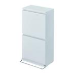 アスベルフタ付きゴミ箱ペダル2段ワ...