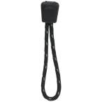 三友産業 ジッパータブ リフレクティブブラック 4ヶ入 UUU-0099 太さ3mm
