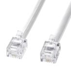  Sanwa Supply modular cable ( white ) 10m TEL-N1-10N2