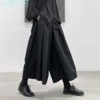  мужской широкий брюки hakama брюки большой размер гаучо брюки 9 минут длина женский hakama юбка способ s машина cho режим серия flare pants шаровары 