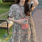 マタニティワンピース 夏 半袖 ワンピース マタニティウェア 妊婦服 授乳服 ロング丈ゾンチー産前 産後 大人 おしゃれ きれいめ 体型カバー 着痩せ 通勤