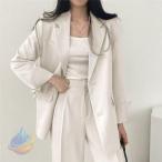 スーツセット レディース ビジネススーツ パンツセット 事務服 2点セットゾンチー着痩せ フォーマル オフィス 春秋新作 大人かわいい きれいめ 体型カバー 上品