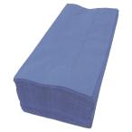 【紙ナプキン】8つ折り2PLYナプキン「ダークブルー」（10パック500枚）