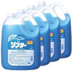 [ гибкий .] мягкость ополаскиватель Kao so крышка -4.5L×4шт.@( кейс распродажа )