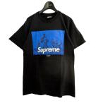 シュプリーム アンダーカバー SUPREME×UNDERCOVER 「Seven Samurai Tee」 プリントTシャツ ブラック×ブルー サイズ