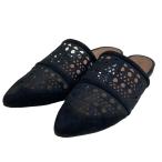 【値下げ】ALAIA ミュールサンダル ブラック サイズ:38 (渋谷神南店)