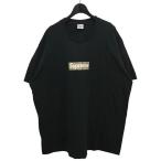 シュプリーム×バーバリー Supreme×BURBERRY 22SS 「Box Logo Tee」 ボックスロゴプリントTシャツ ブラック×ベージュ