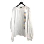 【値下げ】DIOR マルチロゴプリント長袖Tシャツ 413J642A0817 ホワイト サイズ：L (渋谷店)