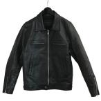 【値下げ】UNDERCOVERISM 02AW 「魔女期」 レザーシングルライダースジャケット M308 ブラック サイズ：M (渋谷店)