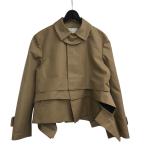 【値下げ】sacai 23SS 「Cotton Gabardine Blouson」 ショート丈トレンチコート 23 06964 ベージュ サイズ：1 (EC)