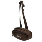 【値下げ】Supreme 24AW 「Leather Waist Bag」 レザーウエストバッグ ブラウン (渋谷店)