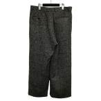 【値下げ】BISOWN 24AW 「MIXTWEED EASY SLACKS」 ミックスツイードイージースラックス 24AW BIS PT33 ミックスカーキ サイズ:4 (EC)