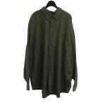 パタゴニア Patagonia チェックシャツ オリーブ サイズ:XL