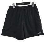 【値下げ】KITH 「Twill Collins Swim Short」 ショーツ KHM060628 ブラック サイズ：XS (EC)