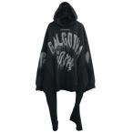 ショッピング比較 【値下げ】RRR123 RIVINGTON roi Rebis 「APOCRYPHAL HOODIE」 プルオーバーパーカー ブラック サイズ：L (EC)