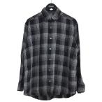 ショッピング比較 【値下げ】i am dork チェックシャツ ネイビー サイズ：01 (EC)