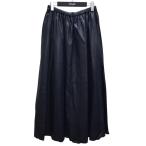 ショッピングロンハーマン エブール×ロンハーマン EBURE×Ron Herman レザースカート ネイビー サイズ：38