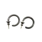  багажник кольцо CAREERING [501] обруч серьги серебряный 