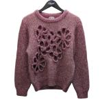 ショッピングラメ チカ キサダ Chika Kisada SAMPLE品 フラワーラメニット ピンク サイズ：-