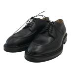 ラルディーニ LARDINI Uチップグレインレザーシューズ IR59348 ブラック サイズ：40