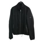 ショッピングプラダ プラダ PRADA ジップブルゾン SGN996 ブラック サイズ：54