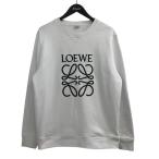 ショッピングロエベ ロエベ LOEWE アナグラム スウェット H6109900CR ホワイト サイズ：L