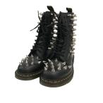 ジュンヤワタナベ×ドクターマーチン JUNYA WATANABE×Dr．Martens 25AW 110ホールカスタムスタッズブーツ JPK10100