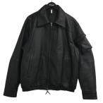 ショッピングSH- シーシーユー CCU レザースウィングトップジャケット SH 37 C GOAT 3 ブラック サイズ：1