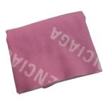 バレンシアガ BALENCIAGA オールオーバーロゴマフラー 685514 ピンク