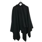 ショッピングコムデギャルソン コムデギャルソンオムドゥ COMME des GARCONS HOMME DEUX 23AW ウールギャバジンケープ DLK802 ブラック サイズ：