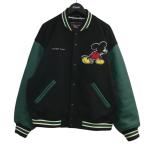 シュプリーム×ナンバーナイン Supreme×NUMBER (N)INE 25AW 「Mickey Varsity Jacket」 スタジャン グリー