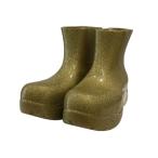 ボッテガヴェネタ BOTTEGA VENETA 「THE PUDDLE BOOTS」 パドルブーツ 640043 ゴールド サイズ：43