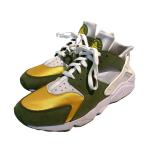 【値下げ】NIKE×STUSSY AIR HUARACHE LE スニーカー オリーブ サイズ：29ｃｍ (心斎橋アメリカ村店)