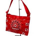SUPREME 21S／S Bandana Tarp Side Bag ショルダーバッグ レッド (京都店) 211222