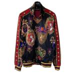 【値下げ】DOLCE＆GABBANA Heraldry Printed Track Jacket DG King マルチカラー サイズ：50 (心斎橋アメリカ村店)