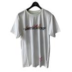 ショッピング村上 オフホワイト OFFWHITE××村上隆 Gagosian Tee OMAA048F18185182 Tシャツ ホワイト サイズ：M