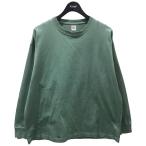 ショッピングロンハーマン ロンハーマン Ron Herman ウォッシュ加工オーガニックコットンカットソー Jersey Long Sleeve Tee グリーン サイズ：S