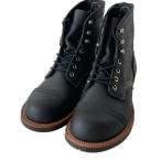 レッドウィング RED WING 8084 IRON RANGER BOOTS ブラック サイズ：25ｃｍ