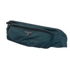 【値下げ】PRADA ナイロンショルダーバッグ 2VL132 ブルー (堀江店)