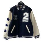 ショッピングスタジャン 【値下げ】HUMAN MADE×UNDER COVER LAST ORGY 2 VARSITY JACKET スタジャン ネイビー サイズ：XL (心斎橋アメリカ村店)