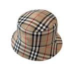 バーバリー BURBERRY チェック バケットハット 8026927 ベージュ サイズ:M