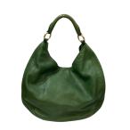 ミュウミュウ MIU MIU OLD レザーバッグ ハンドバッグ グリーン