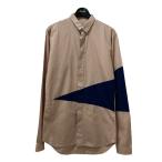 ディオールオム Dior Homme ロングスリーブシャツ 9H3154060100 ベージュ×ネイビー サイズ:37