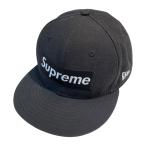 シュプリーム×ニューエラ Supreme×New Era gore tex キャップ ブラック サイズ:7 5/8